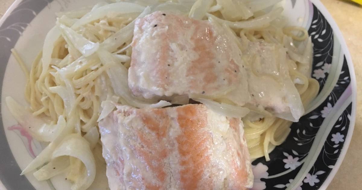 Pasta cream cá hồi