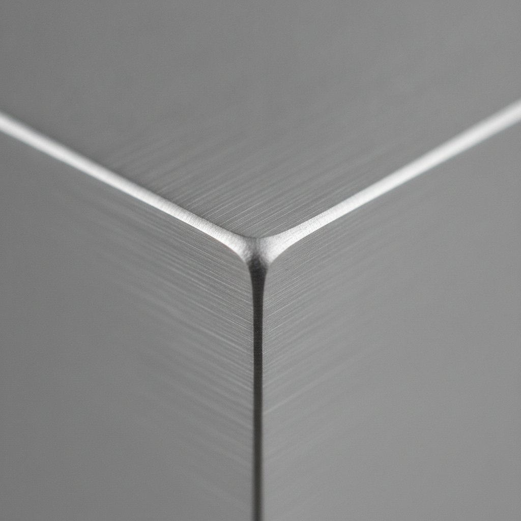 Chọn Độ Dày Hộp Inox Vuông 304 Theo Tải Trọng — Đừng Chỉ Nhìn Giá Rẻ - cận cảnh bo góc R