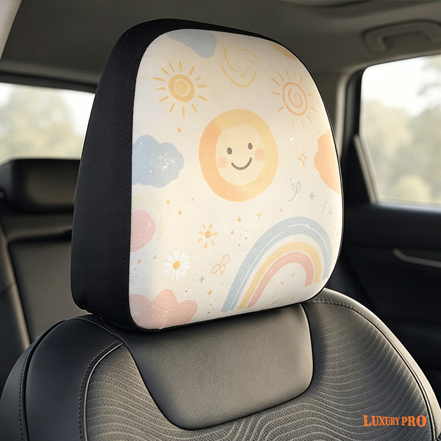 Car Seat Headrest Cover