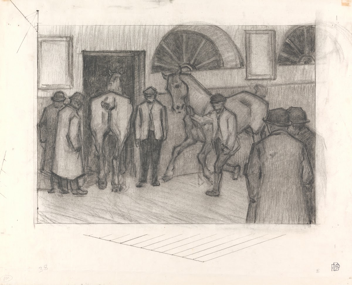 The Horse Mart ca 1917