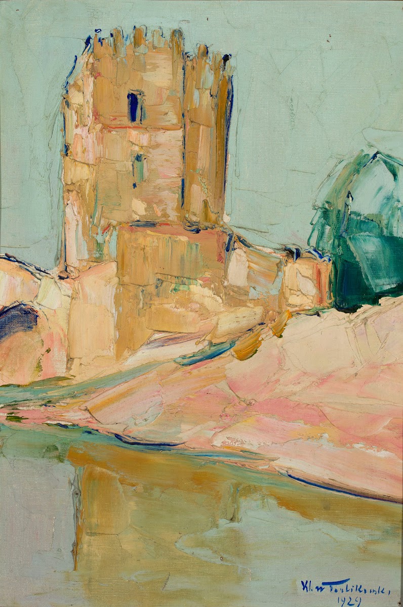 Ruins of a castle 1929