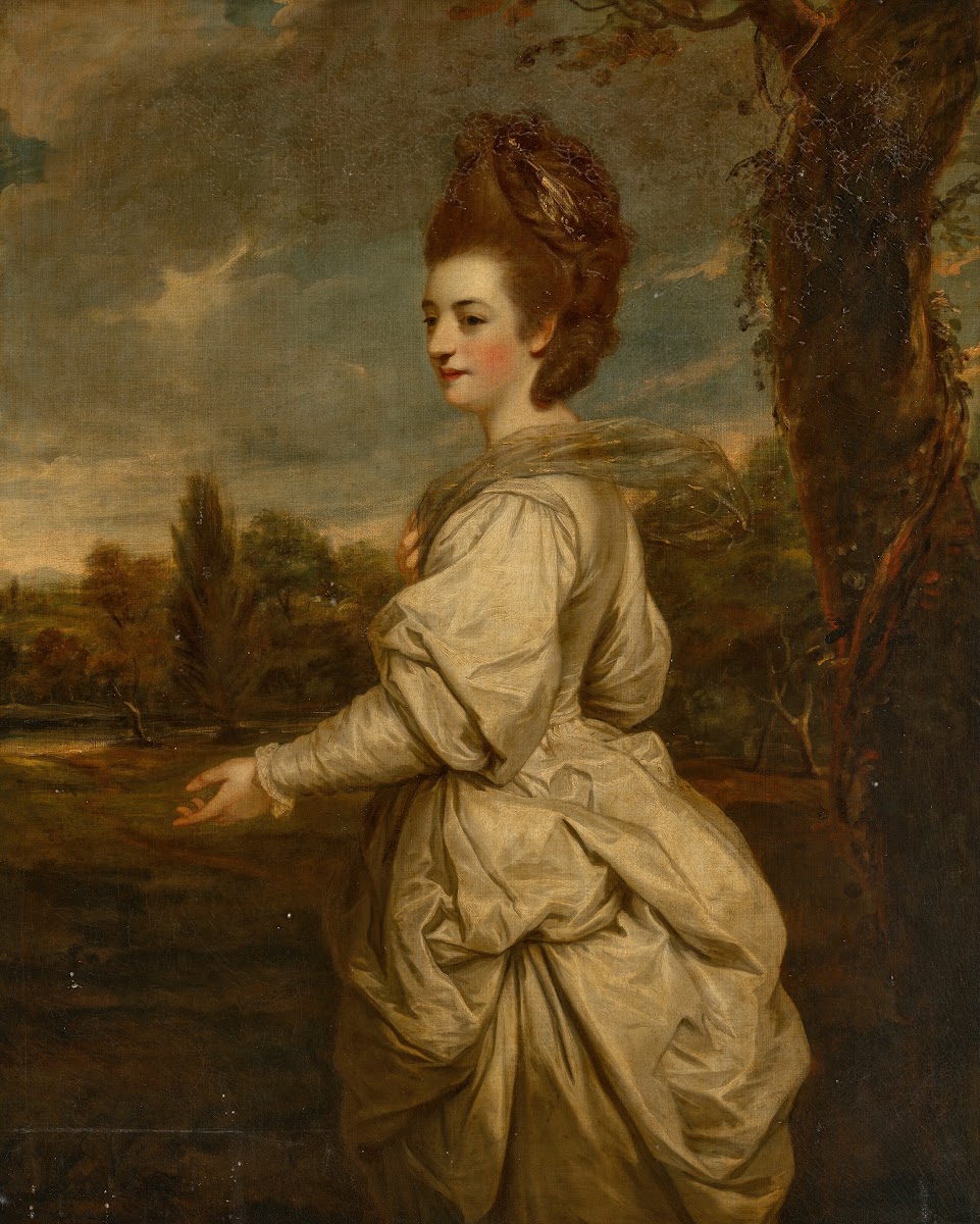Portrait of Frances Marsham Countess of Romney née Wyndham 1755 1795 18th centur