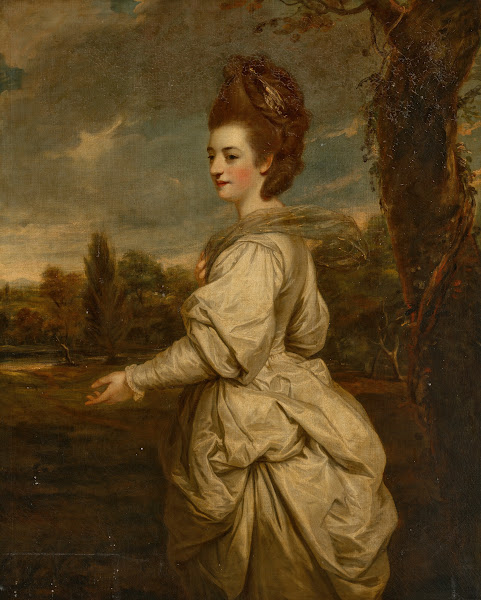 Portrait of Frances Marsham Countess of Romney née Wyndham 1755 1795 18th centur
