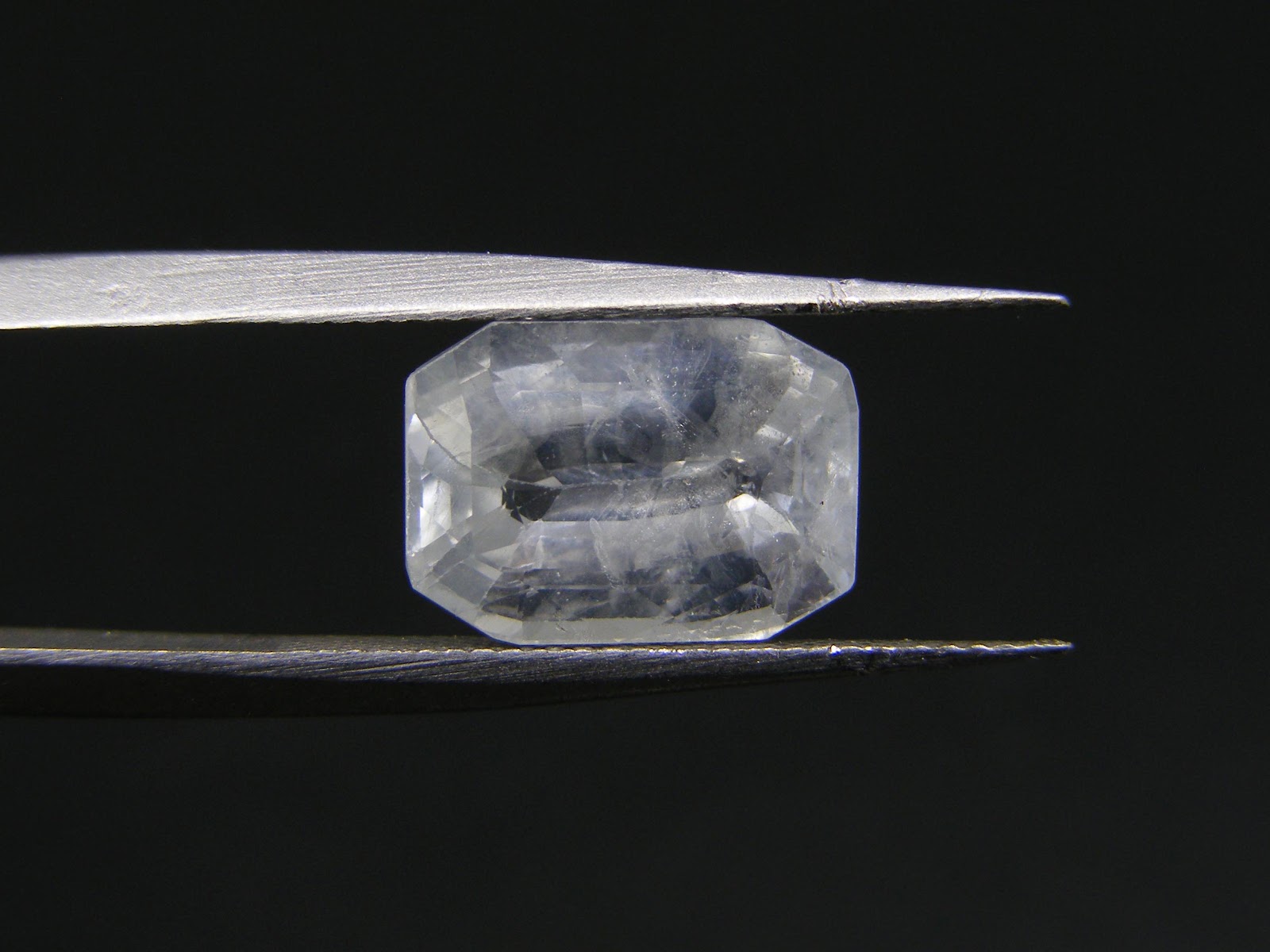 Natural white Sapphire