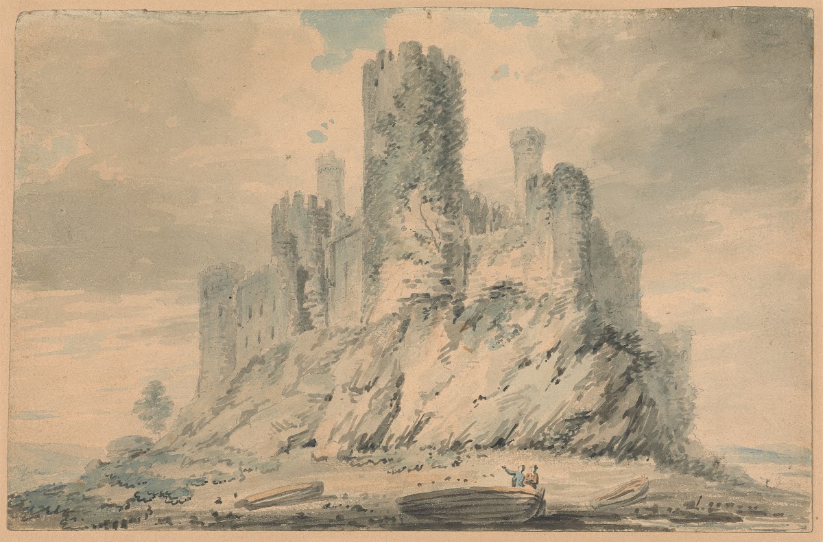 Conway Castle Caernarvonshire
