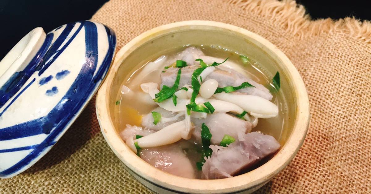 Canh khoai môn nấu chao