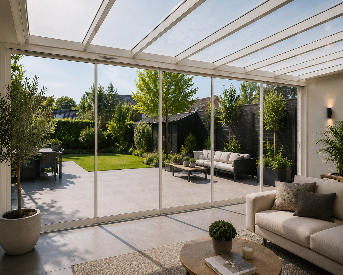 Veranda tuin