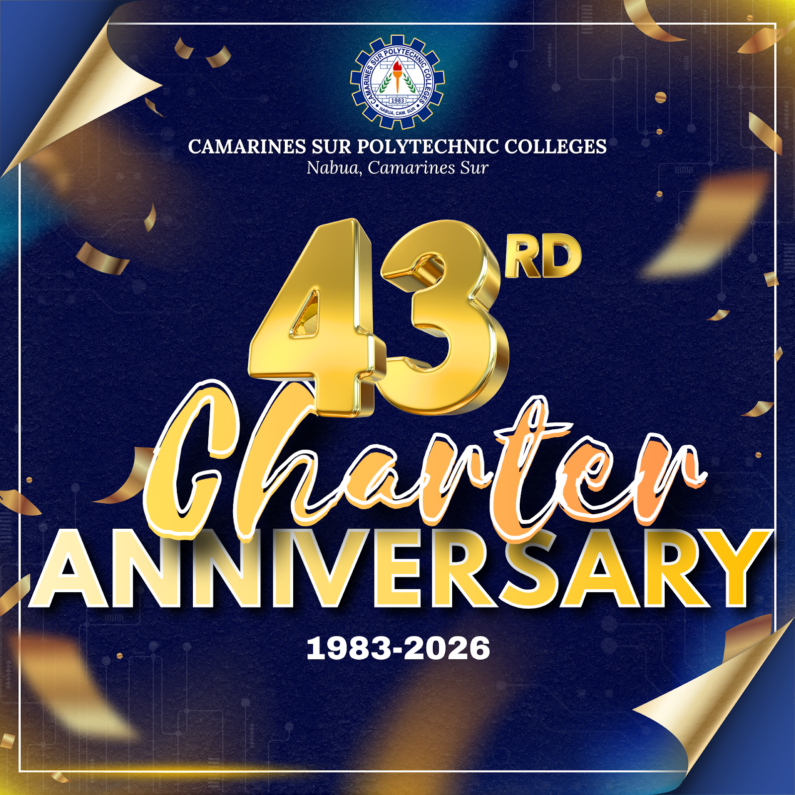 𝗖𝗦𝗣𝗖 𝗖𝗲𝗹𝗲𝗯𝗿𝗮𝘁𝗲𝘀 𝟰𝟯 𝗬𝗲𝗮𝗿𝘀 𝗼𝗳 𝗘𝘅𝗰𝗲𝗹𝗹𝗲𝗻𝗰𝗲 𝗮𝗻𝗱 𝗦𝗲𝗿𝘃𝗶𝗰𝗲