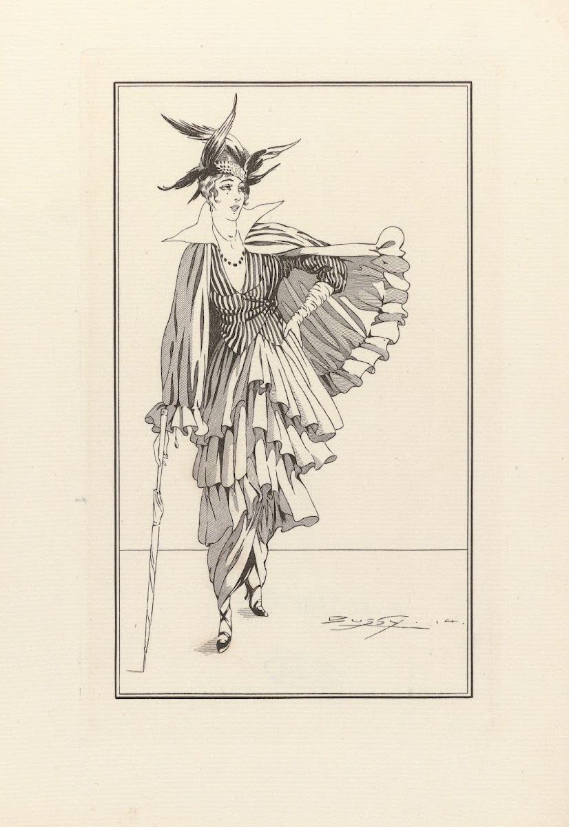 Journal des Dames et des Modes Costumes Parisiens No 175 1914