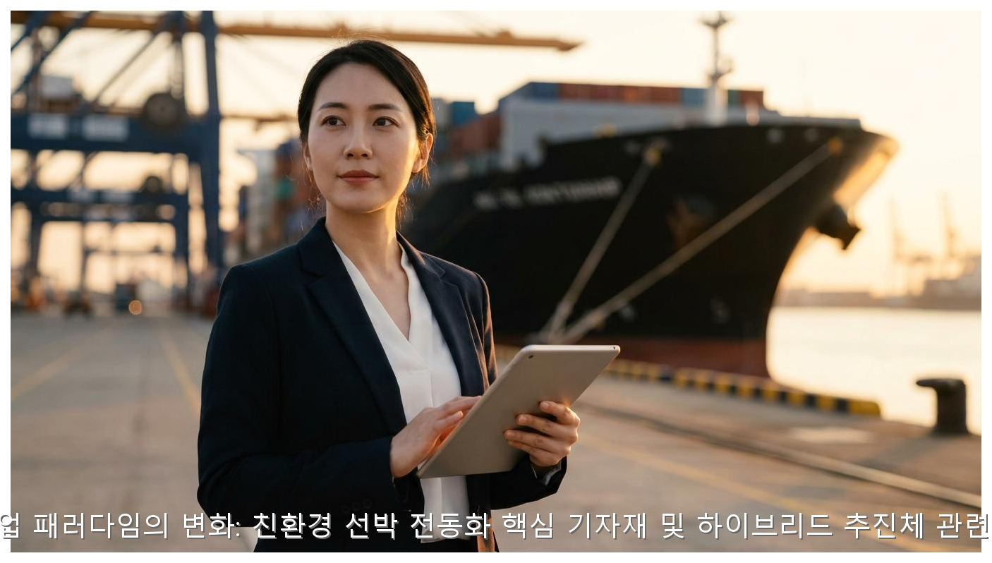 2026 친환경 선박 전동화 기자재 및 하이브리드 관련주 핵심 분석 핵심 안내 및 분석 인포그래픽 (6)
