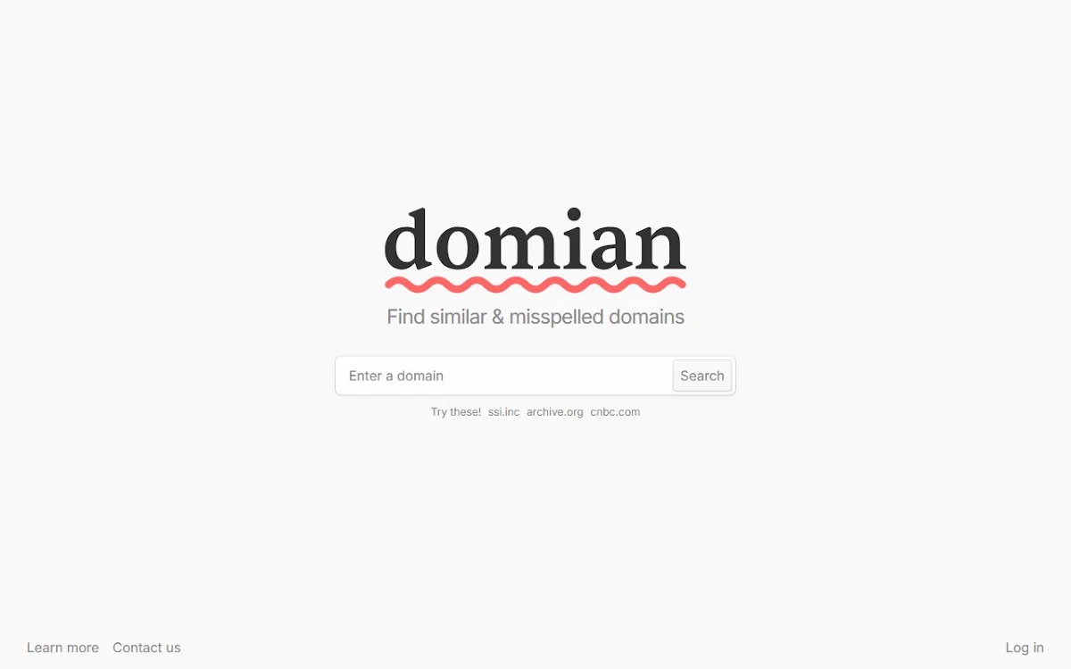 Captura de domian.io