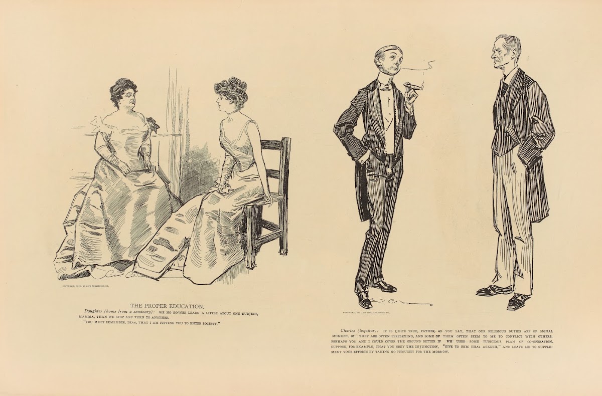 The proper education 1893 1900