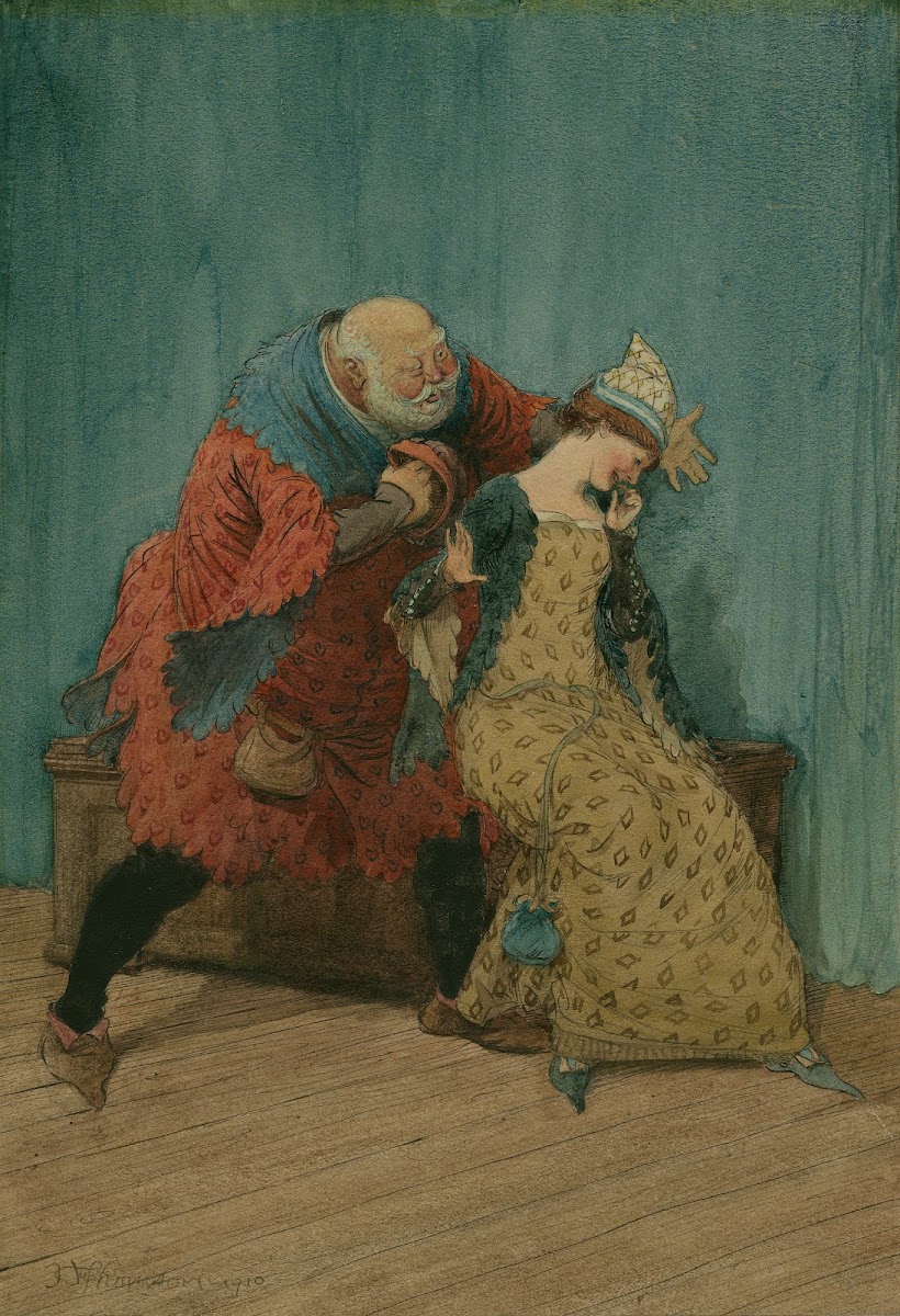 Illustrations to Merry wives of Windsor Pl21 1910
