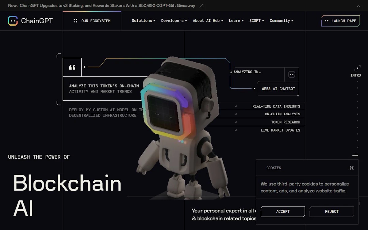 Captura de DevAssist Extension (by ChainGPT)