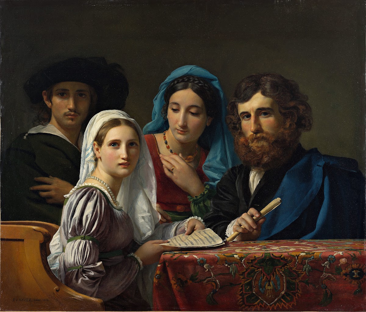 Scène De Musique 1819
