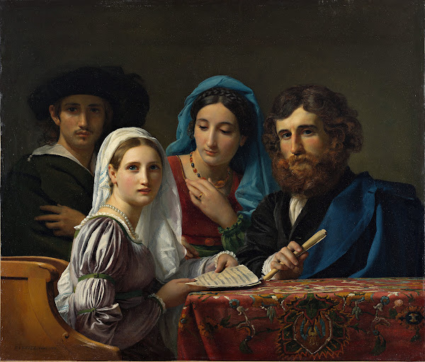 Scène De Musique 1819