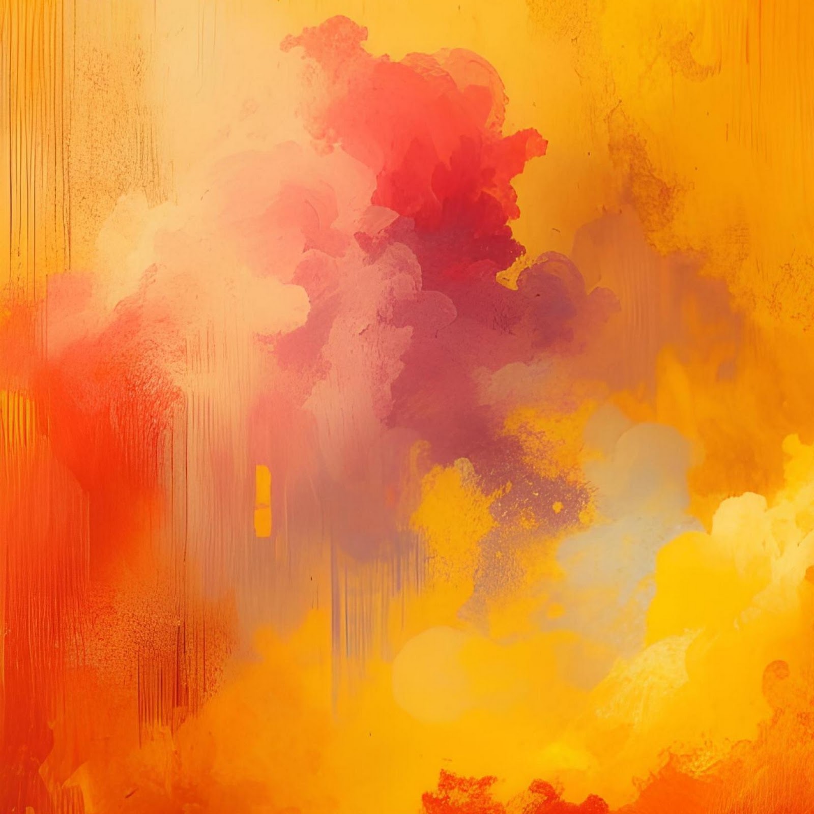Download Abstract Red and Orange Clouds 2K iPhone
