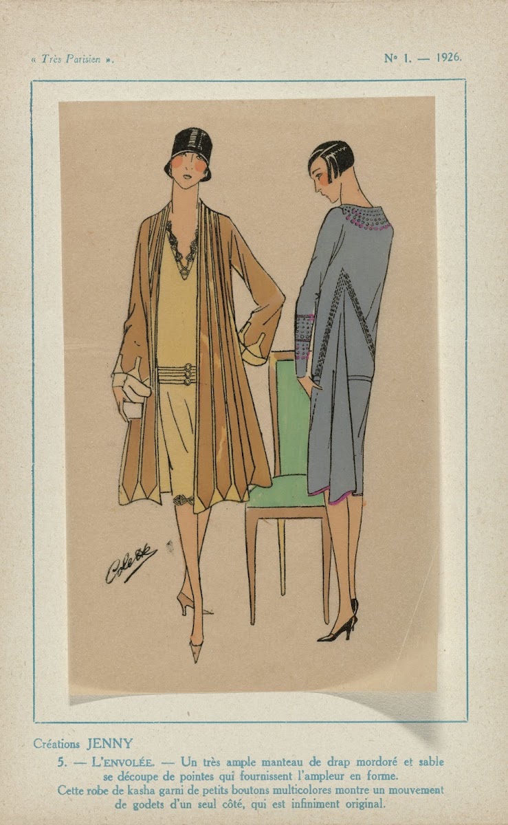 Créations Jenny  Lenvolée 1926