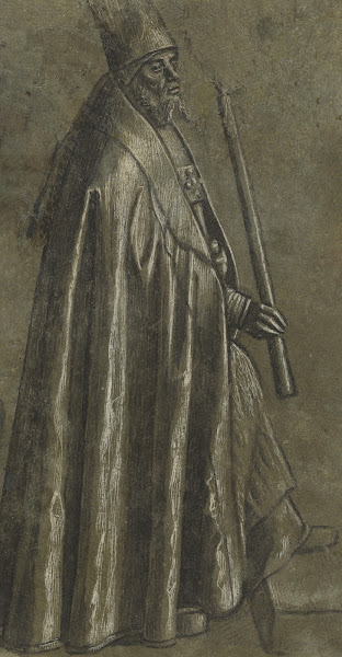 Bishop Holding a Candle 1493