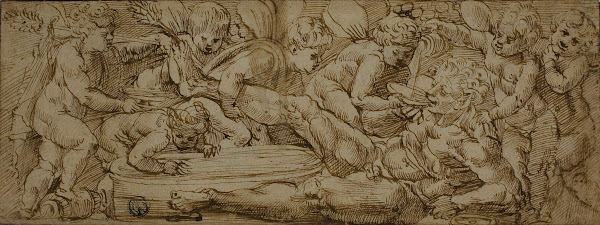 Bacchanale with Putti c 1560