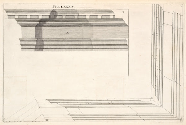 A Corinthian cornice 1707