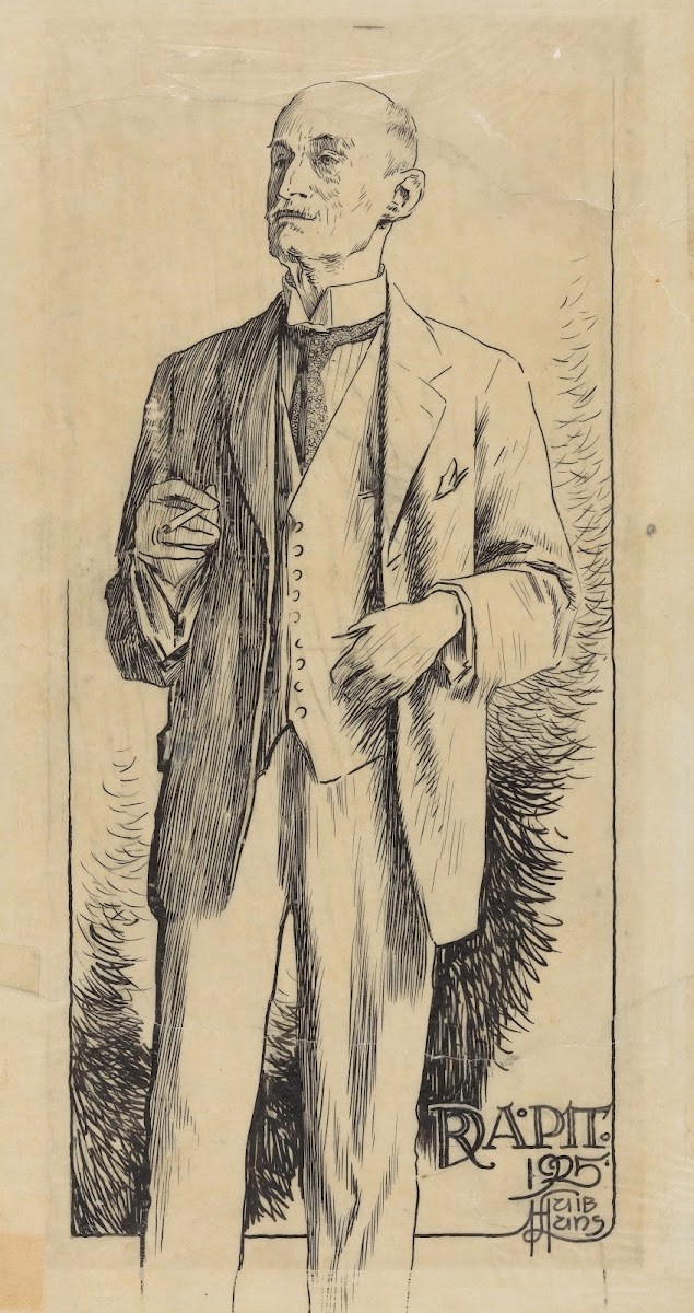 Portret van Adriaan Pit 1925