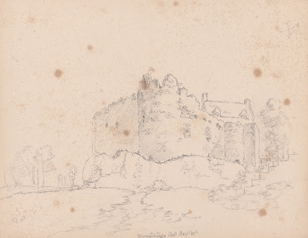 Dunstaffnage Castle Scotland 1792