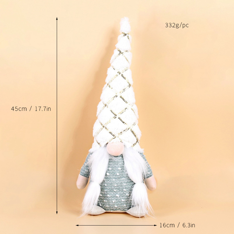 Scandinavian Gnome Decoration Figure for Christmas