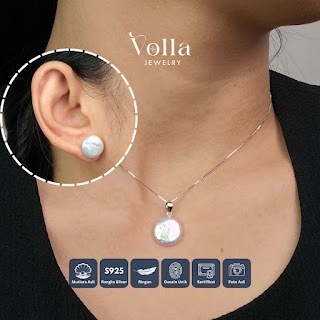 Cynthia Set Perhiasan Mutiara Freshwater 4 - 13 mm