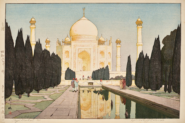 Taji Maharu no niwa daiichi Taj Mahal no1 1931