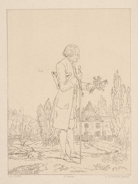 Full Length Portrait Of J J Rousseau