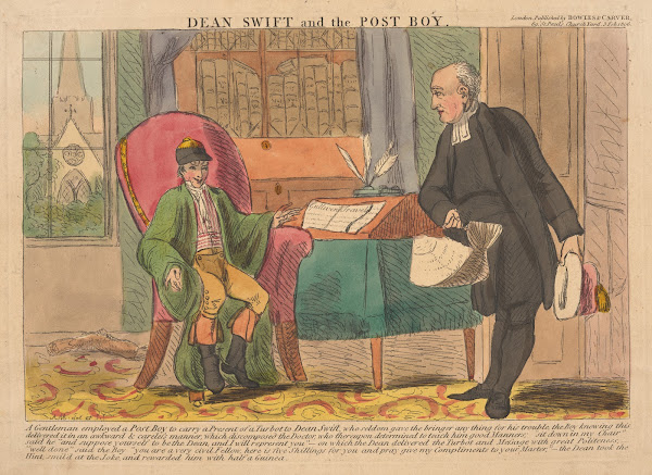 Dean Swift And The Post Boy 1806