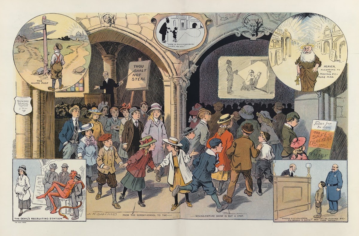 Young America and the moving picture show 1910
