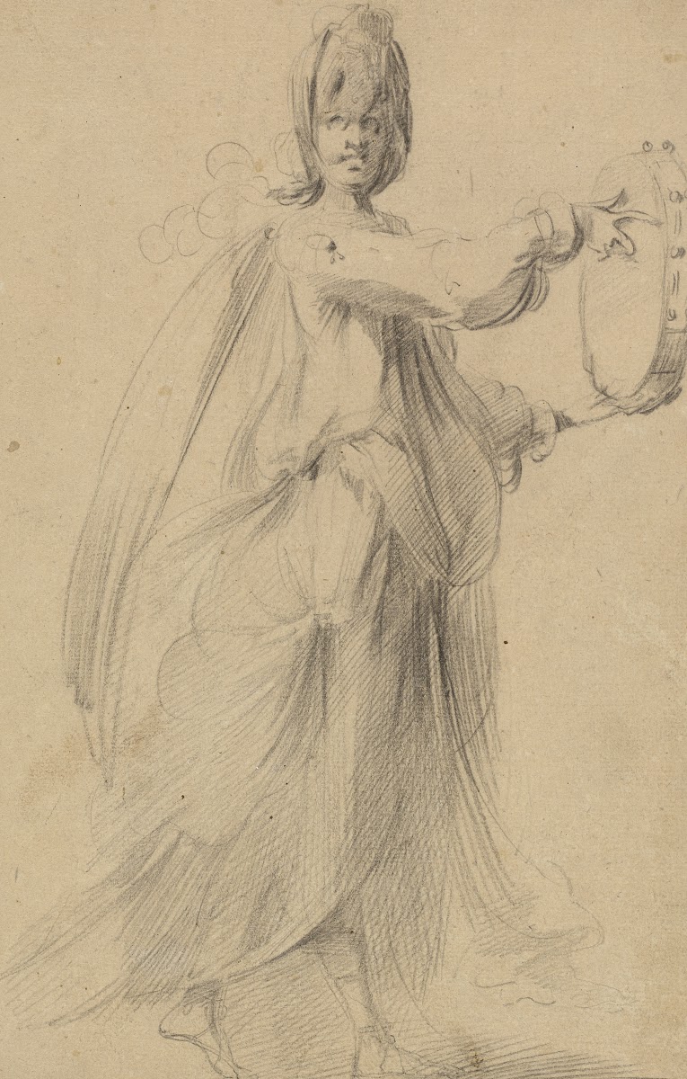 Dancer with a Tambourine c 1615
