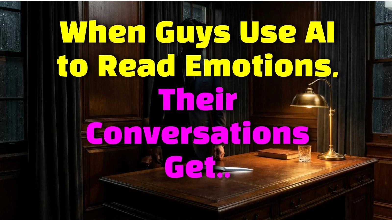 When Guys Use AI to Read Emotions, Their Conversations Get Super Shallow
