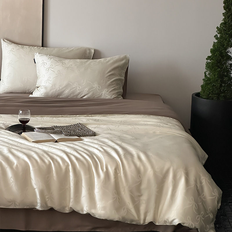 Bedding set made of Lyocell, 4-piece, summer