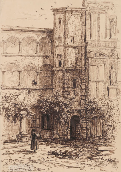 Ruins of Heidelberg Castle 1863