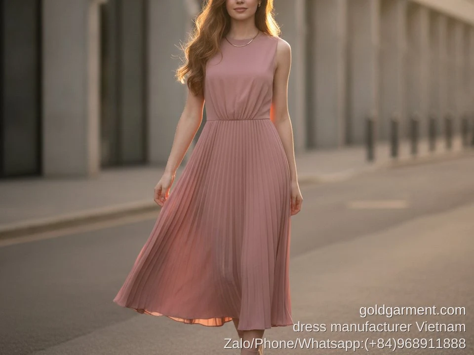 Dress & Blouse Manufacturing in Vietnam: Women's Fashion OEM for Global Brands - Custom Garment Vietnam