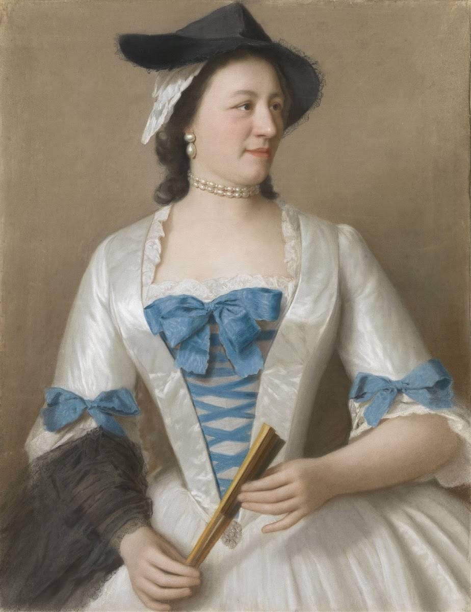 Portrait of Jeanne Elisabeth Sellon Lady Tyrell c 1746