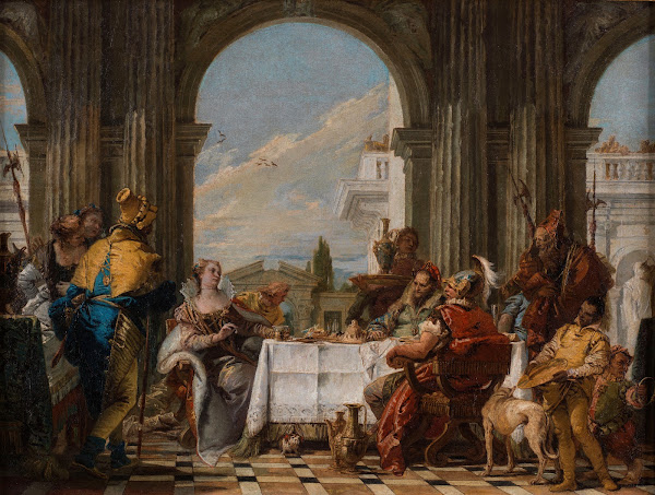 The Banquet of Cleopatra 1742 1743