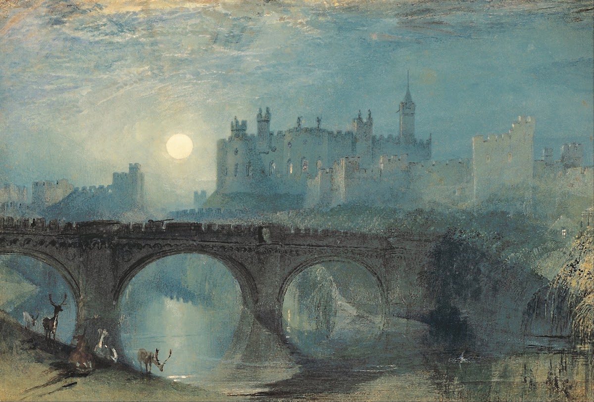 Alnwick Castle circa 1829