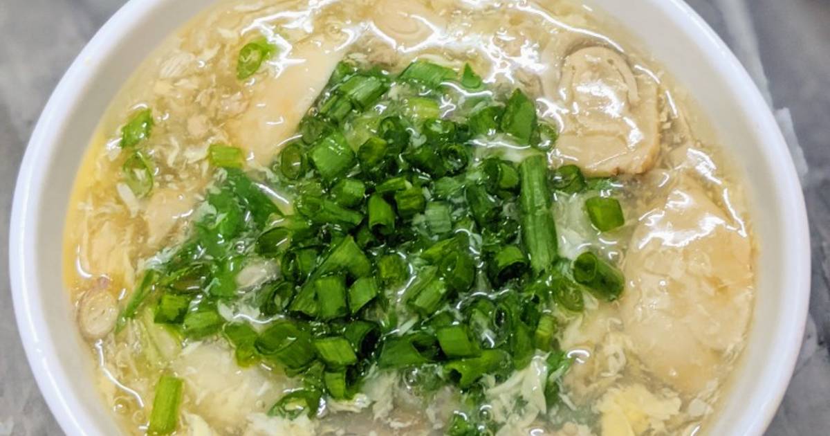 Súp nấm thịt bằm