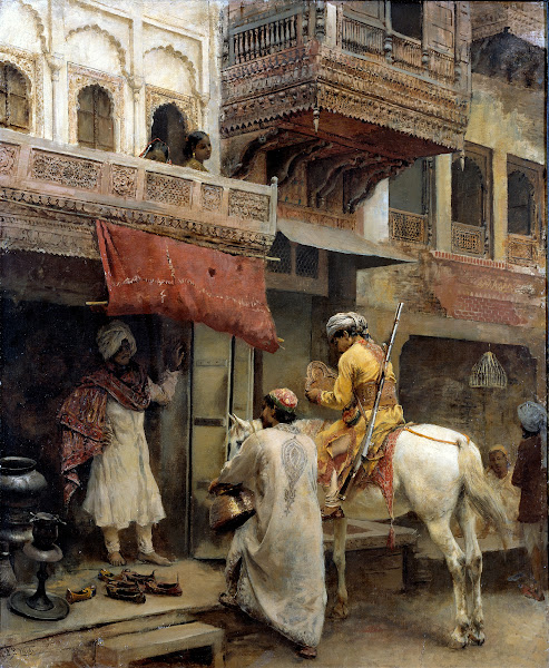 Street Scene in India ca 1885