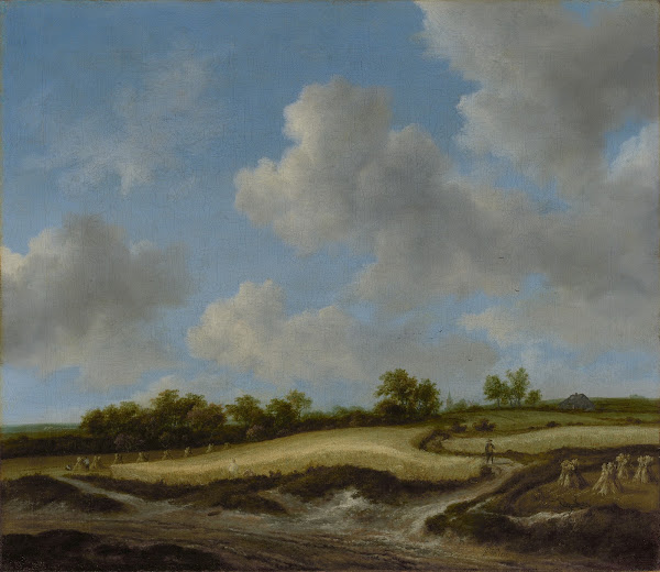 Landscape with a Wheatfield about late 1650searly 1660s