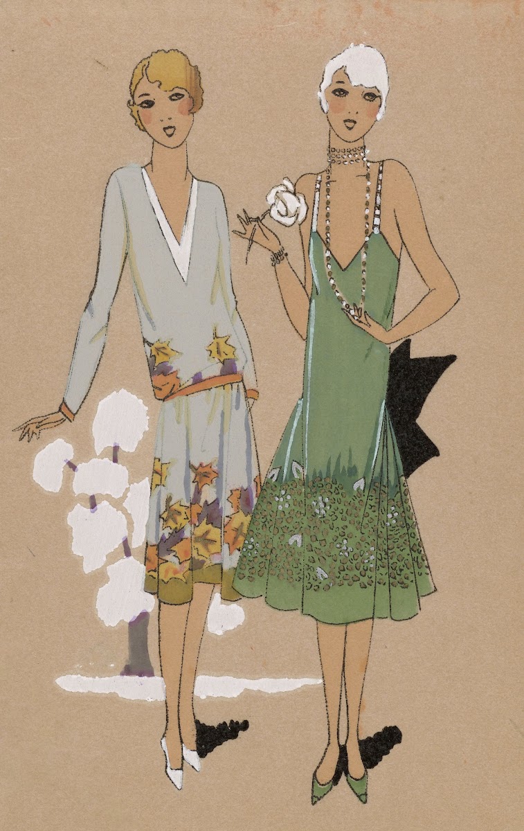 Modèles des TISSUS DART  SURPRISE 1926