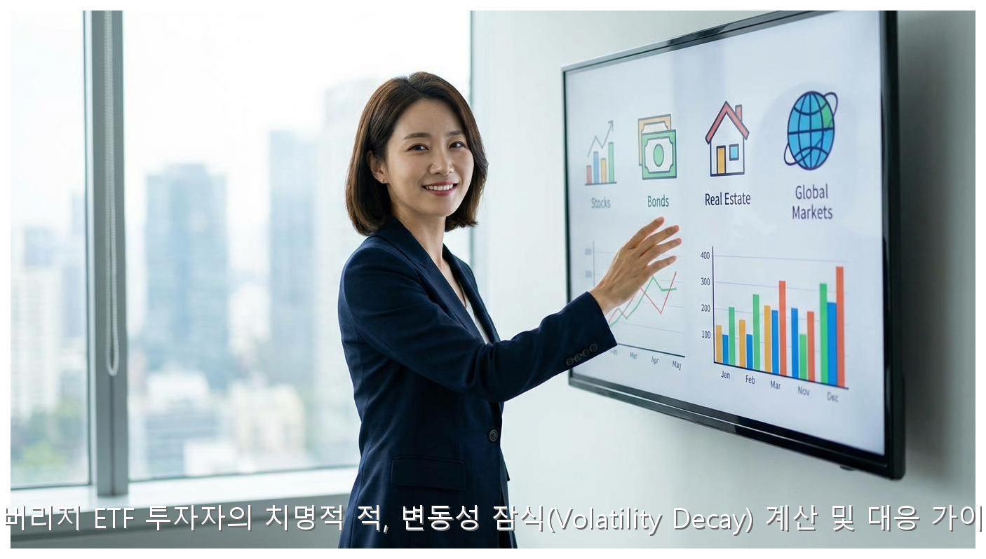레버리지 ETF 투자자의 치명적 적, 변동성 잠식(Volatility Decay) 계산 및 대응 가이드 핵심 안내 및 분석 인포그래픽 (8)