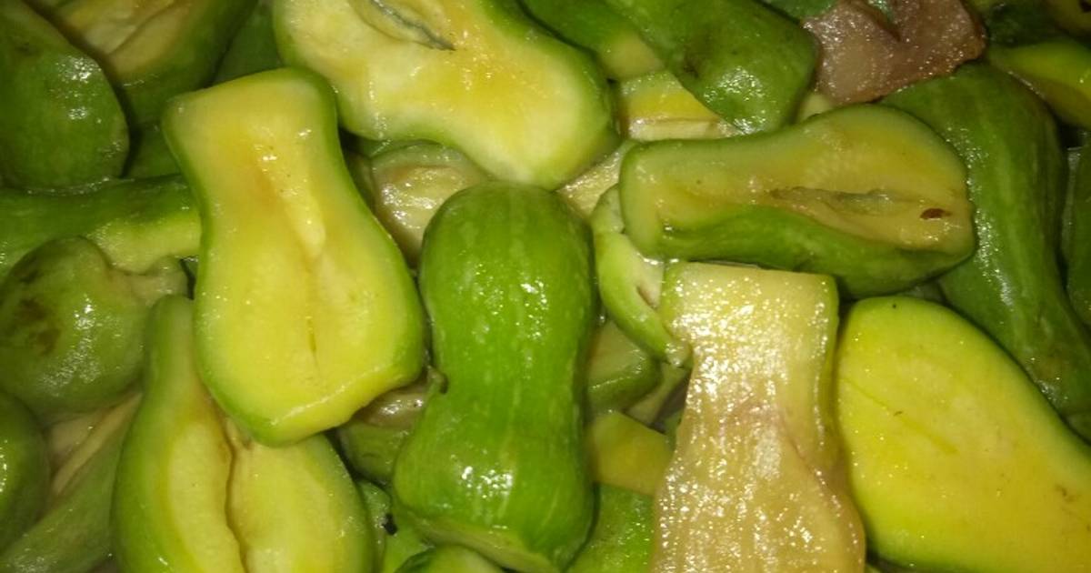 Bí nụ xào đơn giản
