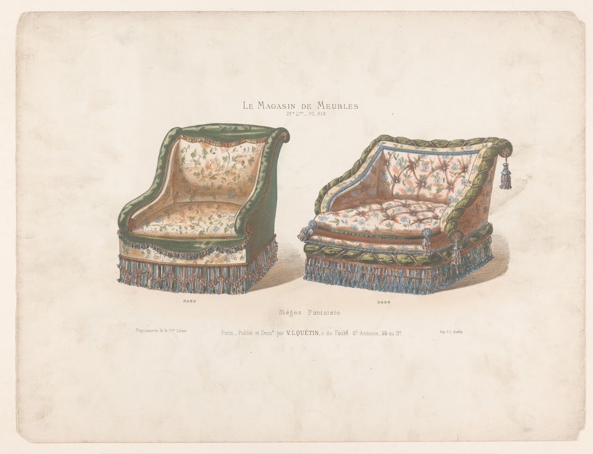 Sièges Fantaisie 1832   1904