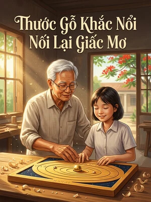 Bìa truyện Thước Gỗ Khắc Nổi Nối Lại Giấc Mơ