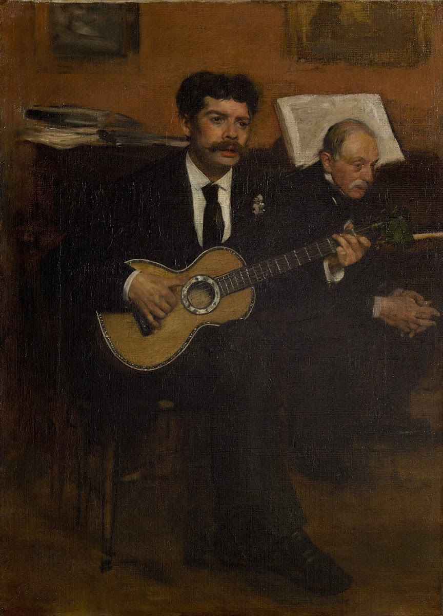 Lorenzo Pagans And Auguste De Gas 1871   1872